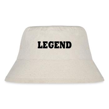 Legend - Stanley/Stella recycelter Bucket Hat - Naturweiß - Vorne