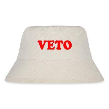Veto - Stanley/Stella recycelter Bucket Hat - Naturweiß - Vorne