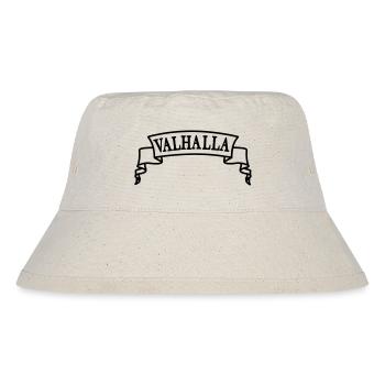 Valhalla in the banner - Stanley/Stella Recycled Bucket Hat - natural - Front