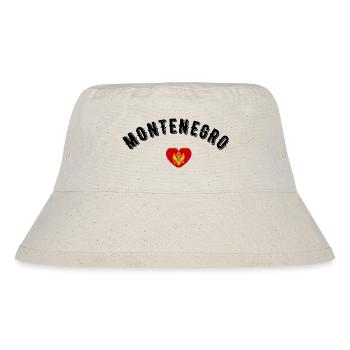 Montenegro - Stanley/Stella Recycled Bucket Hat - natural - Front