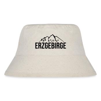 Erzgebirge - Stanley/Stella recycelter Bucket Hat - Naturweiß - Vorne