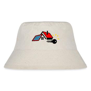 Key for the new house with solar panels - Stanley/Stella Recycled Bucket Hat - natural - Front