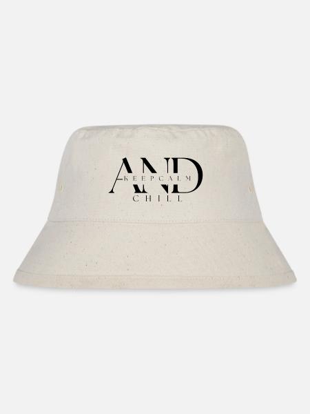 KeepCalm AND Chill - Stanley/Stella Recycled Bucket Hat - natural