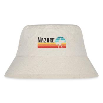 Nazare Portugal Surfer Retro Vintage - Stanley/Stella Recycled Bucket Hat - natural - Front