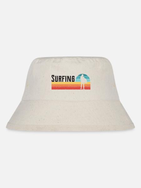 Surfer Surfer Rétro Vintage - Bob recyclé Stanley/Stella - blanc naturel