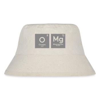 OMG periodic table in chemistry - Stanley/Stella Recycled Bucket Hat - natural - Front