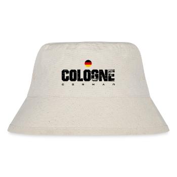 Deutsche Flagge Wappen Kreis - Stanley/Stella recycelter Bucket Hat - Naturweiß - Vorne