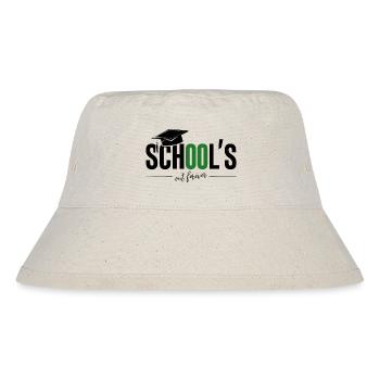 Schulabschluss Abschlussfeier School`s Out Forever - Stanley/Stella Recycled Bucket Hat - natural - Front