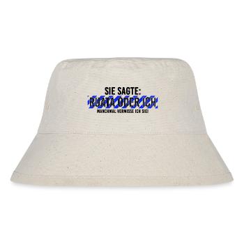 Ruata Rutenfest Ravensburg - Stanley/Stella recycelter Bucket Hat - Naturweiß - Vorne