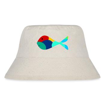 Jahrestag. Jubiläumsdekade. Humor. komisch - Stanley/Stella recycelter Bucket Hat - Naturweiß - Vorne