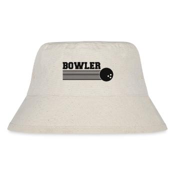 Bowler Bowling League Bowlers - Stanley/Stella Recycled Bucket Hat - natural - Front
