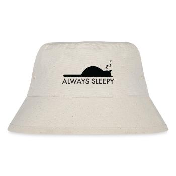 Always sleepy - Stanley/Stella Recycled Bucket Hat - natural - Front