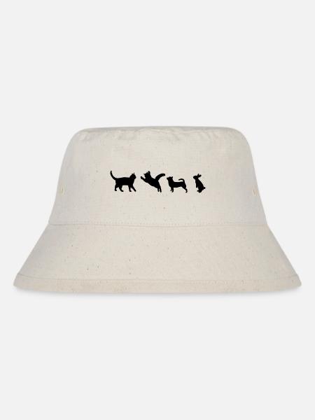 Chat Chien Lapin Animaux Silhouette Silhouette - Bob recyclé Stanley/Stella - blanc naturel
