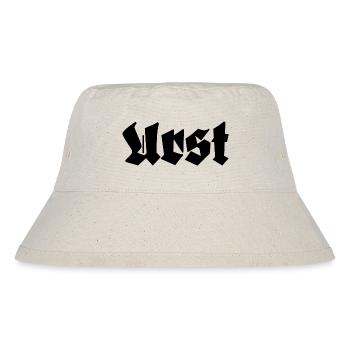 Urst Ostdeutsch Ossi Spruch - Stanley/Stella recycelter Bucket Hat - Naturweiß - Vorne