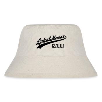 Lokal Horst - Stanley/Stella recycelter Bucket Hat - Naturweiß - Vorne