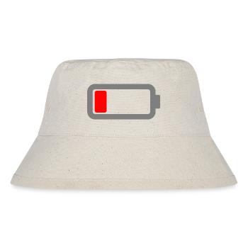 La batterie est vide - Bob recyclé Stanley/Stella - blanc naturel - Devant