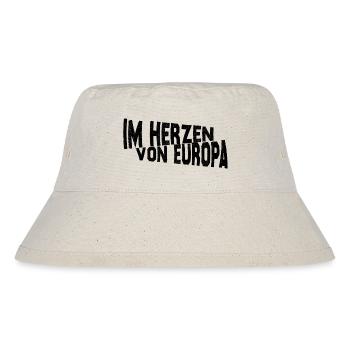 Frankfurt - Im Herzen von Europa - Stanley/Stella recycelter Bucket Hat - Naturweiß - Vorne