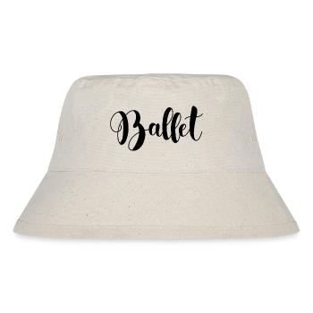 Ballet lettrage - Bob recyclé Stanley/Stella - blanc naturel - Devant