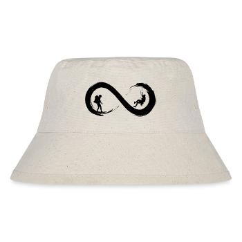 Infinite climbing - Stanley/Stella Recycled Bucket Hat - natural - Front