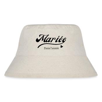 Mariée dans l’année - Bob recyclé Stanley/Stella - blanc naturel - Devant