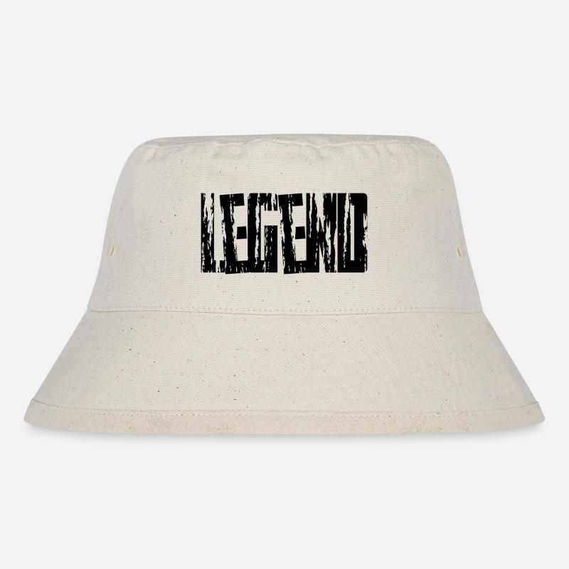 LAYING - Stanley/Stella Recycled Bucket Hat - natural
