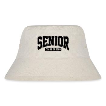 Abschlussjahrgang 2026 - Stanley/Stella recycelter Bucket Hat - Naturweiß - Vorne