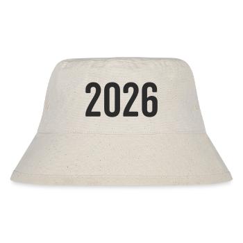 Réveillon du Nouvel An 2026 - Bob recyclé Stanley/Stella - blanc naturel - Devant