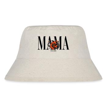 Mama – Vintage Blumen Design Geschenkidee - Stanley/Stella recycelter Bucket Hat - Naturweiß - Vorne