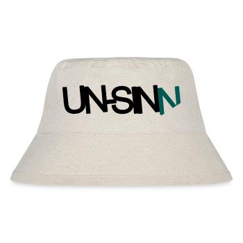 UN-SINN - Stanley/Stella recycelter Bucket Hat - Naturweiß - Vorne