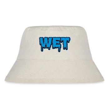 Wet | feucht | nass | Slime - Stanley/Stella Recycled Bucket Hat - natural - Front