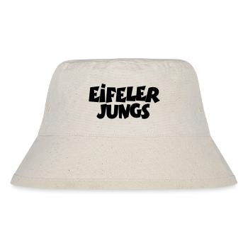 Eifeler Jungs aus der Eifel - Stanley/Stella recycelter Bucket Hat - Naturweiß - Vorne