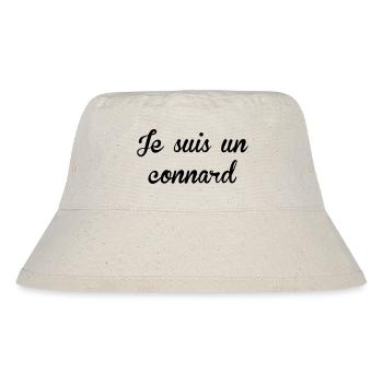 Je suis un Connard ! - Bob recyclé Stanley/Stella - blanc naturel - Devant