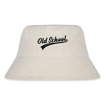 OLD SCHOOL VINTAGE STAMPED - Stanley/Stella recycelter Bucket Hat - Naturweiß - Vorne