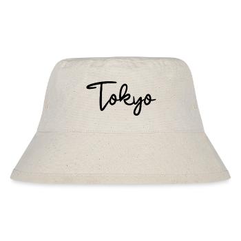 Tokyo Japan Tokio - Stanley/Stella recycelter Bucket Hat - Naturweiß - Vorne