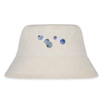 Heidelbeeren - Stanley/Stella recycelter Bucket Hat - Naturweiß - Vorne