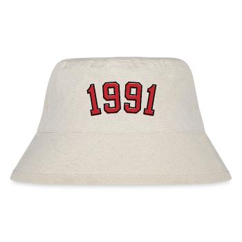 Sport year of birth 1991 - Stanley/Stella Recycled Bucket Hat - natural - Front