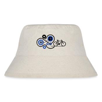 Ingenious Bicycle Gear Mechanics - Stanley/Stella Recycled Bucket Hat - natural - Front