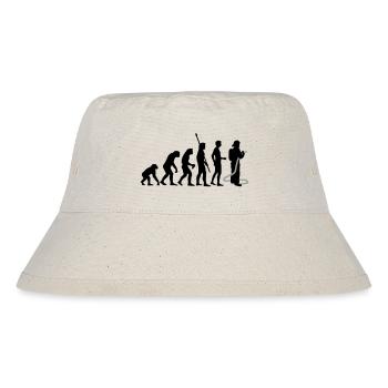 evolution_feuerwehr_b_2c - Stanley/Stella recycelter Bucket Hat - Naturweiß - Vorne