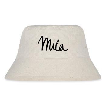 Mila - Stanley/Stella recycelter Bucket Hat - Naturweiß - Vorne