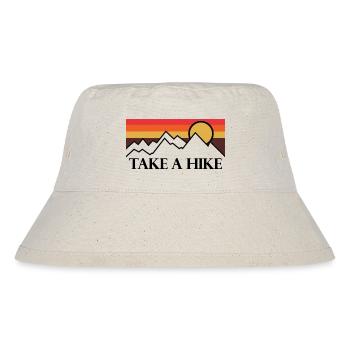 Mountains Climbers Nature Adventure - Stanley/Stella Recycled Bucket Hat - natural - Front