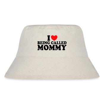 Cadeau Pour Mamans J'Adore Être Appelée Maman - Bob recyclé Stanley/Stella - blanc naturel - Devant
