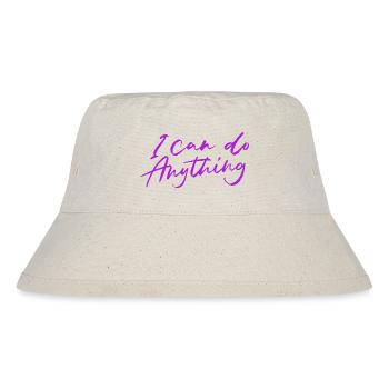 I can do anything - Stanley/Stella Recycled Bucket Hat - natural - Front