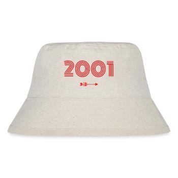 Born in 2001 - Stanley/Stella Recycled Bucket Hat - natural - Front