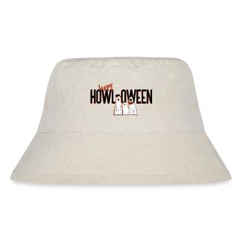 Ghost Dogs & Happy Halloween Funny Halloween - Stanley/Stella Recycled Bucket Hat - natural - Front