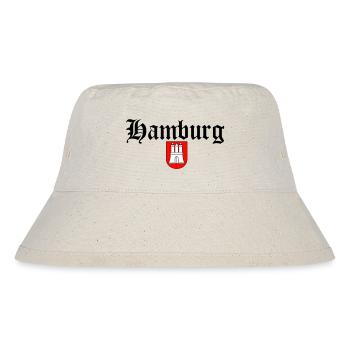 Hamburg - Stanley/Stella recycelter Bucket Hat - Naturweiß - Vorne