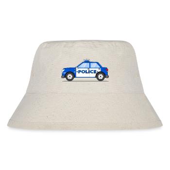Police Bleu et Blanc - Bob recyclé Stanley/Stella - blanc naturel - Devant
