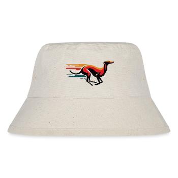 Galgo-Logo Nr12 - Stanley/Stella recycelter Bucket Hat - Naturweiß - Vorne