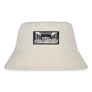 Das letzte Abendmahl - Stanley/Stella recycelter Bucket Hat - Naturweiß - Vorne
