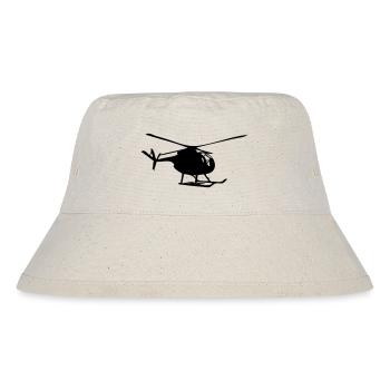 Hubschrauber - Stanley/Stella recycelter Bucket Hat - Naturweiß - Vorne
