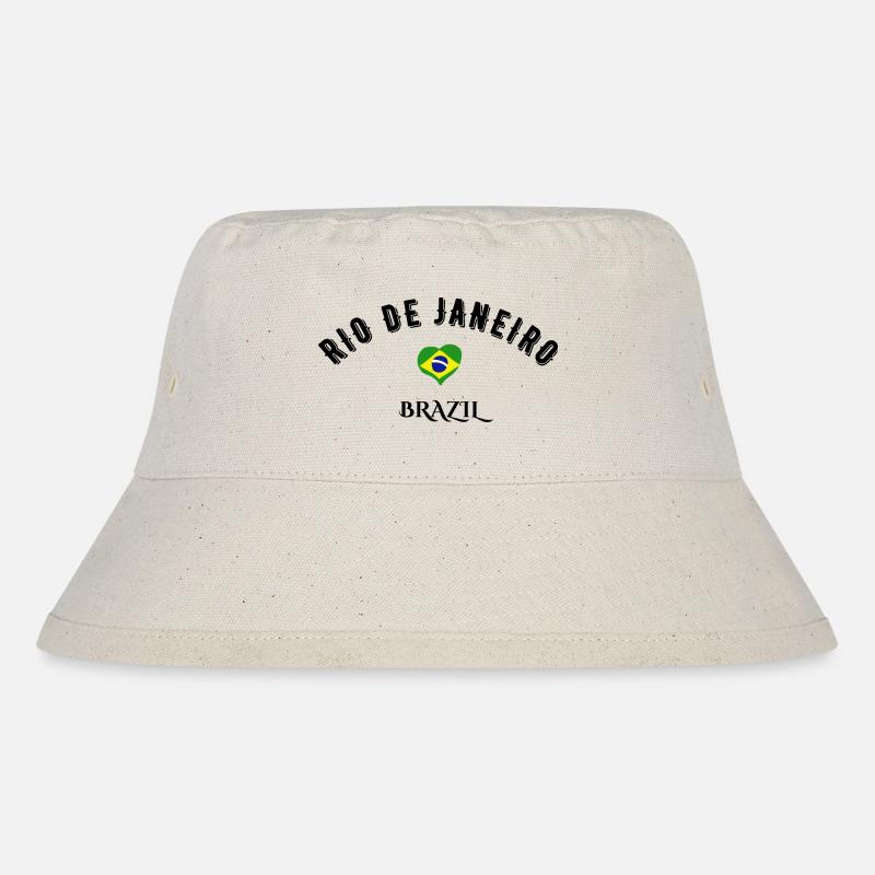 Rio de Janeiro brazil - Stanley/Stella Recycled Bucket Hat - natural